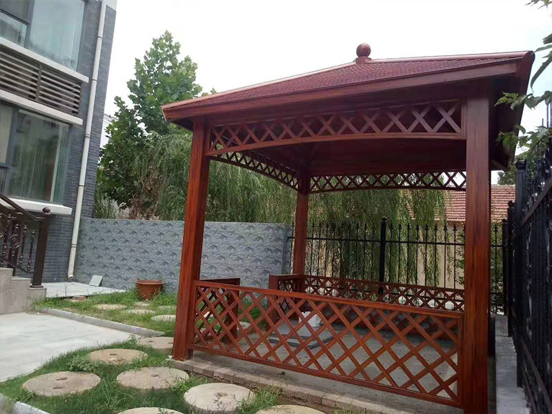 如何定制铝艺凉亭